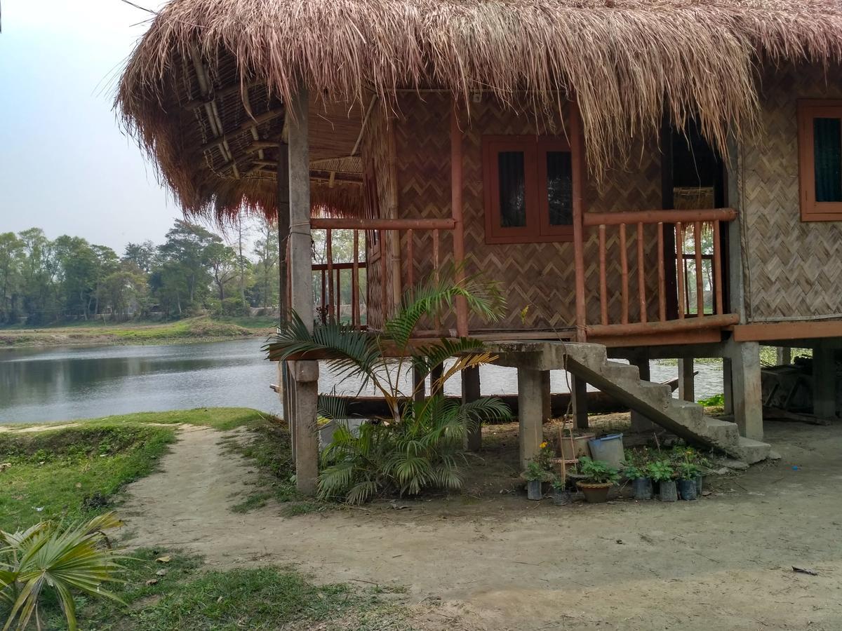 Yagdrasill Bamboo Cottage Bamungaon Exteriör bild