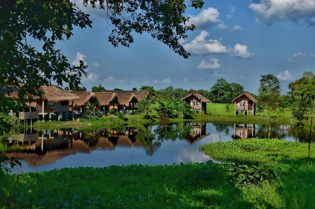 Yagdrasill Bamboo Cottage Bamungaon Exteriör bild